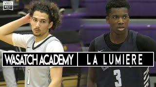 POP ISAACS with the POSTER DUNK Wasatch Academy vs La Lumiere 👀 [upl. by Rimisac]