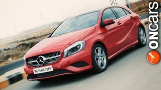 Mercedes Benz Aclass  Performance Review by OnCars India [upl. by Dranek]