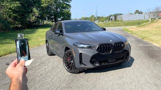 2025 BMW X6 M60i xDrive Start Up Exhaust Test Drive Walkaround POV and Review [upl. by Allie]