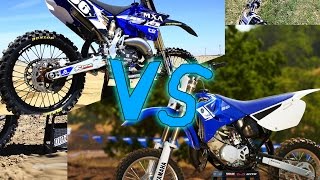 Yamaha YZ125 vs YZ85 [upl. by Atoiganap]