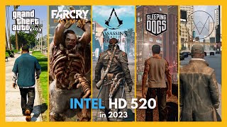 Ultimate Intel HD 520 Gaming Test 2023 [upl. by Katlin345]