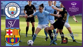 Watch Man City vs Barcelona Live  UEFA Womens Champions League  Free Football Stream live free [upl. by Romola]