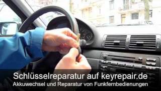 BMW  MINI Schlüssel  Initialisierung nach Akku Wechsel  Tutorial Rautenschlüssel [upl. by Feeney338]