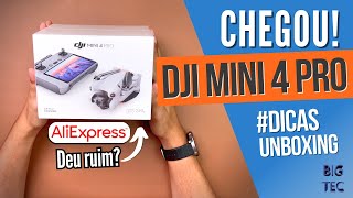 DJI Mini 4 Pro Unboxing e Primeiras Impressões [upl. by Shayne]