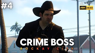 Crime Boss Rockay City PS5™ Playthrough Gameplay  Part 4 No Commentary [upl. by Odlareg]