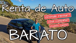 Dónde rentar un auto 🚗 Cuál arrendadora de autos contratar 🤑 Cómo rentar un carro barato [upl. by Zetram]