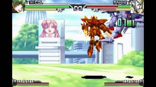 Gundam Seed Destiny Battle Assault  Wall Bounce combos [upl. by Deuno]