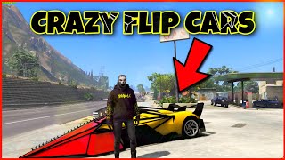 Opies Craziest Flip Cars in Redline GTA 5 RP [upl. by Pennebaker848]