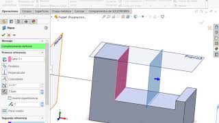 Creación de planos auxiliaries en SolidWorks [upl. by Bekaj]