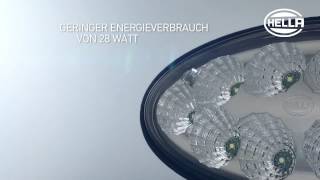 HELLA Arbeitsscheinwerfer  Oval 90 LED [upl. by Salvadore]