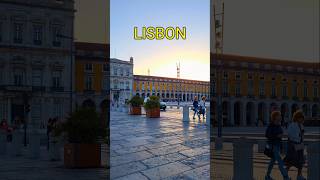 Sunset in Lisbon PORTUGAL 🇵🇹 lisboa shorts lisbon portugal [upl. by Afra]