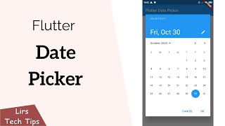 Flutter Date Picker [upl. by Hsemin979]