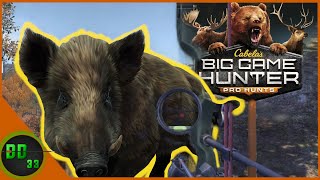 Hunting For The LEGENDARY HOGZILLA Cabelas Big Game Pro Hunts [upl. by Esch]