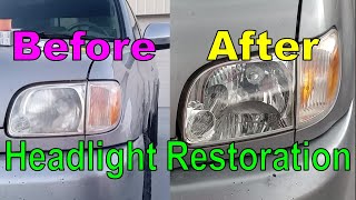 No 352 – Headlight Restoration Product Review [upl. by Ylaek786]