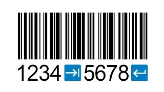 How to Create a Barcode with Control Characters like TAB or ENTER [upl. by Aryek]