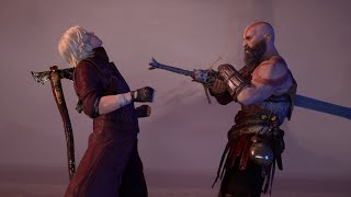 DANTE vs KRATOS Devil May Cry vs God Of War [upl. by Margette]