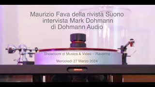 Musica amp Video Ravenna Intervista a Mark Dohmann di Dohmann Audio 27 Marzo 2024 [upl. by Ellord]