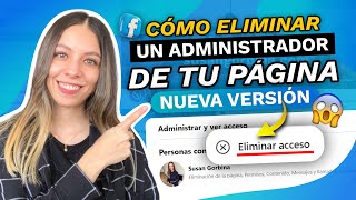 COMO ELIMINAR UN ADMINISTRADOR DE MI PAGINA DE FACEBOOK 2024 ✅ [upl. by Nimsay303]