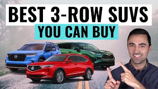 BEST 3 Row SUVs You Can Buy For 2024  Best 7 Seater SUVs For Reliability amp Value [upl. by Ayirp]