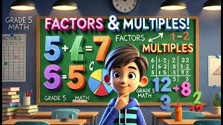 Mastering Factors amp Multiples for Grade 5  Properties Factor Pairs amp Perfect Numbers Explained [upl. by Hynes]