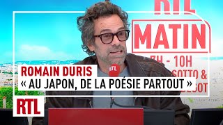 Romain Duris  quotAu Japon de la poésie partoutquot [upl. by Warfourd]