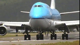 KLMオランダ航空 B747400 セントマーチン プリンセスジュリアナ国際空港 離陸  takeoff from Saint Martin [upl. by Valencia]