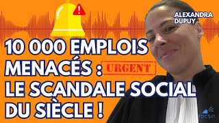 Bain de sang social  10 000 salariés licenciés sans salaire   Maître Alexandra Dupuy [upl. by Irmgard944]