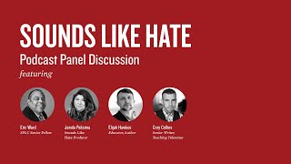 Sounds Like Hate — quotNot Okayquot Panel Discussion [upl. by Suirauqram]