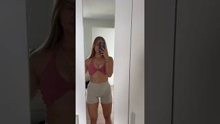 Try on haul 🏋️‍♀️ sportswear fitnesswear lululemon gymclothes gym motivation [upl. by Demha677]