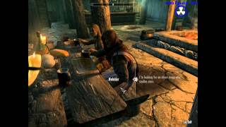 skyrim level 23 walkthrough the black starspart1find the elven mage from araneas vision [upl. by Abeu]