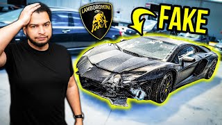 I Found A FAKE Lamborghini Aventador SV At The JunkyardAnd Im Buying It [upl. by Hanako]