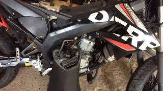 Bike Video 5 Review  Derbi Senda 50cc XTreme SM [upl. by Zeitler]