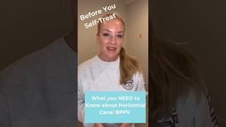 You NEED to know THIS about Horizontal Canal BPPV vestibular [upl. by Zeni958]