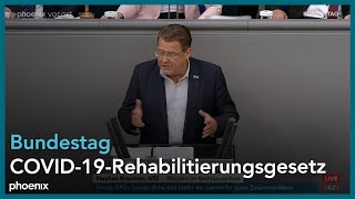 Bundestagsdebatte zum COVID19Rehabilitierungsgesetz am 050724 [upl. by Budding]