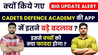 Features of Cadets Defence Academy App  Best Defence Academy in Dehradun [upl. by Ecnadnak]