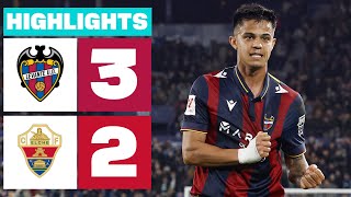 Resumen de Levante UD vs Elche CF 32 [upl. by Ashford]