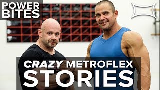 Branch Warren Shares Crazy Metroflex Gym Stories  Power Bites [upl. by Eirrotal]