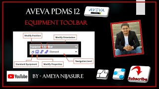 AVEVA PDMS Equipment toolbar [upl. by Asiat624]