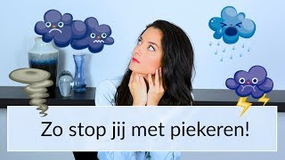 Stoppen met Piekeren  De Beste Psychologische Tips  Psycholoog Najla [upl. by Ycram6]