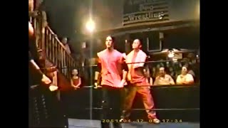 The Juvenile Delinquents 🆚 Blade amp Rage 2001 American Pro Wrestling TV taping chesnee sc [upl. by Maitilde23]