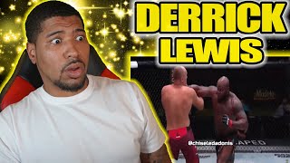 NEW MMA FAN REACTS TO Derrick Lewis Is A DANGEROUS Fighter [upl. by Harp335]