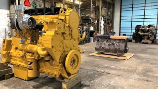 Building New Caterpillar Diesel Engines and Running Old Junk Ones [upl. by Betthezel]