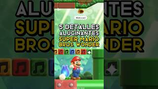 OTROS 5 DETALLES ALUCINANTES DE SUPER MARIO BROS WONDER SuperMarioBrosWonder SuperMario Switch [upl. by Chic]