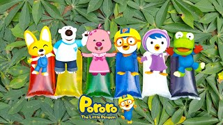 Pororo  Menemukan Air Warna Warni Pororo Crong Petty Loopy Eddy Poby Harry Rody Tong Tong [upl. by Nolat885]