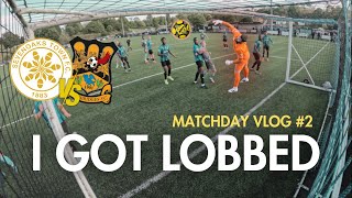 I GOT LOBBED  Goalkeeper POV Match Day Vlog 2 [upl. by Andree]