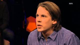 Ylvis from quotThe Foxquot sing a song backward [upl. by Yknip]