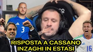 CLAMOROSO FRATTESI E DIMARCO RISPONDONO A CASSANO‼️INZAGHI HA AVUTO TANTE RISPOSTE🖤💙BASTO CENTRALE [upl. by Eimiaj]