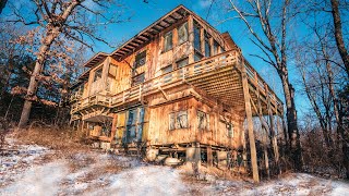 Abandoned Keanu Reeves Glass Lake House Mansion [upl. by Patman460]