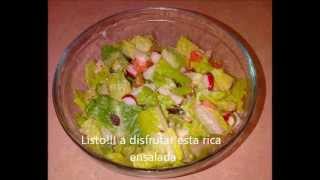 Ensalada con Rabanos [upl. by Salvucci]