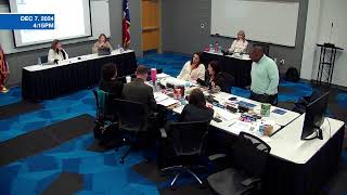 December 7 2024 Meeting of the Leander ISD Board of Trustees [upl. by Aihseit394]